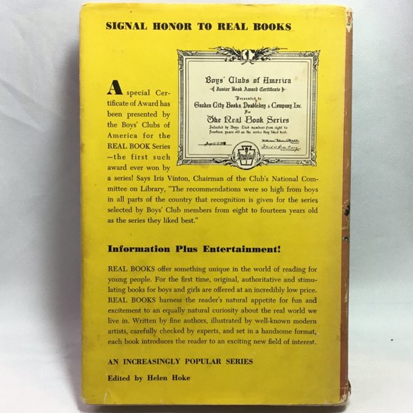 The Real Book About The Wild West 1952 HC/DJ - Picture 2 of 15